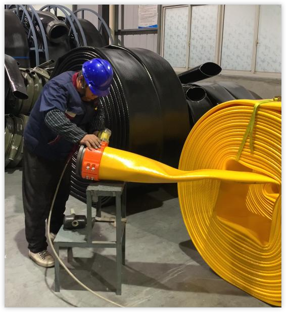 Yellow TPU Layflat Hoses Yellow TPU Layflat Hoses