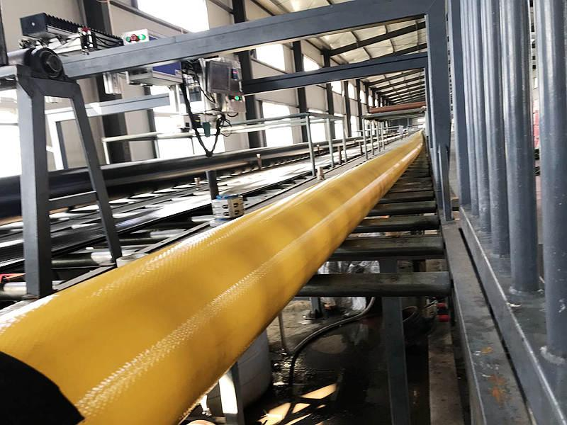 Custom Yellow TPU Layflat Hoses Custom Yellow TPU Layflat Hoses