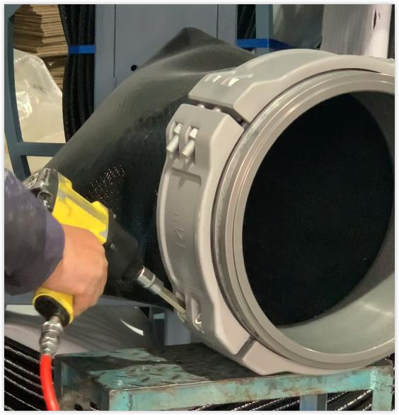 TPU layflat hose and related couplings