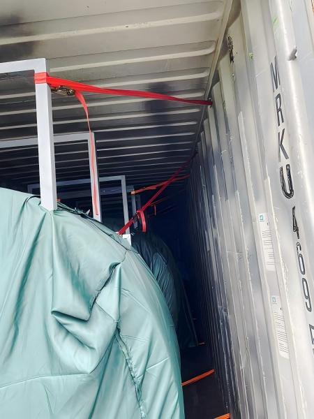 TPU Layflat Hoses Loaded for Delivery