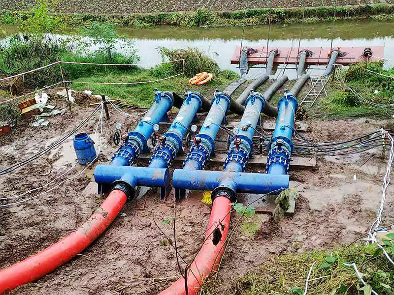 Multi‑Stage Pump Station Water Supply