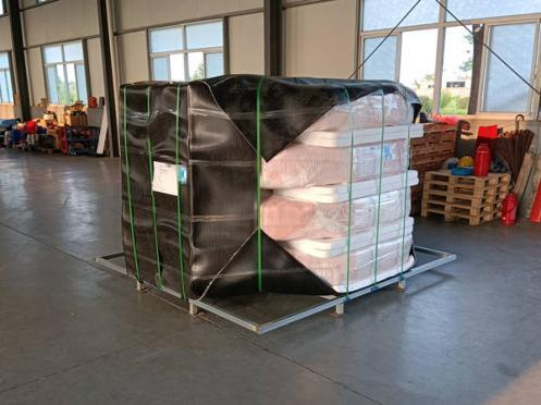 6 Inch TPU Deep Well Hose &mdash; Delivery Packaging