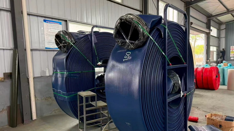 Packed Tpu Frac Water Layflat Hoses For Export